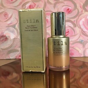 NIB Stila Aqua Glow Serum Foundation - Medium Tan